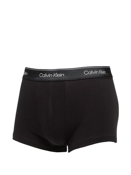 Boxer intimo uomo Calvin Klein 3 pack neri elasticizzati Calvin Klein | LV00NB4575UB1